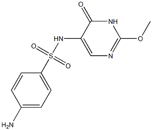 6-desmethylsulfadimethoxine 结构式