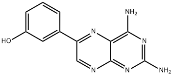 TG 100713,3-(2,4-DIAMINO-6-PTERIDINYL)-PHENOL 结构式