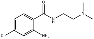 2-amino-4-chloro-N-[2-(dimethylamino)ethyl]benzamide 结构式