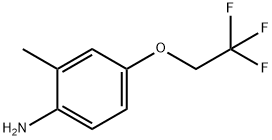 2-methyl-4-(2,2,2-trifluoroethoxy)aniline 结构式