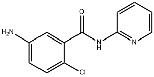 5-amino-2-chloro-N-pyridin-2-ylbenzamide 结构式