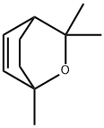 2,3-dehydro-1,8-cineole,1,3,3-trimethyl-2-oxabicyclo[2.2.2]oct-5-ene,dehydrocineole 结构式