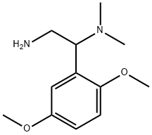 1-(2,5-Dimethoxy-phenyl)-N*1*,N*1*-dimethyl-ethane-1,2-diamine 结构式