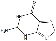 2-氨基-6羰基嘌呤 结构式