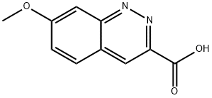 7-甲氧基噌啉-3-甲酸 结构式