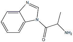 1H-Benzimidazole,1-(2-amino-1-oxopropyl)-(9CI) 结构式