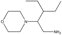 3-乙基-2-(吗啉-4-基)戊-1-胺 结构式