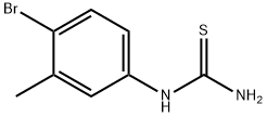 (4-bromo-3-methylphenyl)thiourea 结构式