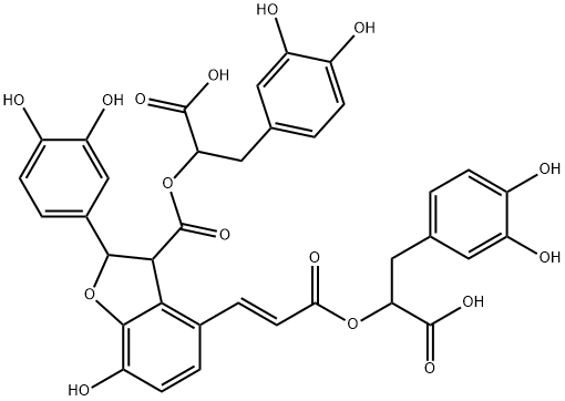 异丹酚酸B 结构式