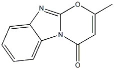 4H-[1,3]Oxazino[3,2-a]benzimidazol-4-one,2-methyl-(9CI) 结构式