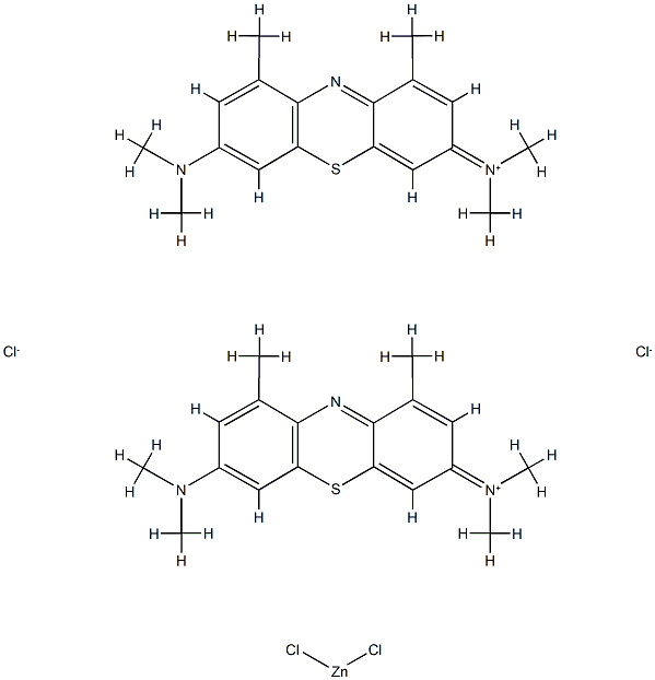 二甲基亚甲基蓝 结构式