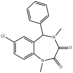 替马西泮相关物质G 结构式