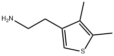 2-(4,5-二甲基-3-噻吩)乙胺溶液(盐酸:水=92:8) 结构式