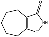 5,6,7,8-四氢-4H-环庚[D]异噁唑-3-醇 结构式
