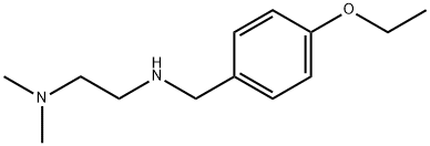 N'-(4-ethoxybenzyl)-N,N-dimethylethane-1,2-diamine 结构式