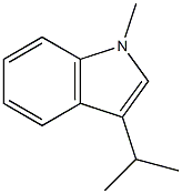 1H-Indole,1-methyl-3-(1-methylethyl)-(9CI) 结构式