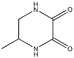 2,3-Piperazinedione,5-methyl-(9CI) 结构式