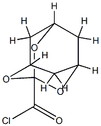 2,4,10-Trioxatricyclo[3.3.1.13,7]decane-3-carbonyl chloride (9CI) 结构式