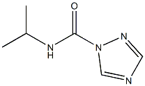 1H-1,2,4-Triazole-1-carboxamide,N-(1-methylethyl)-(9CI) 结构式