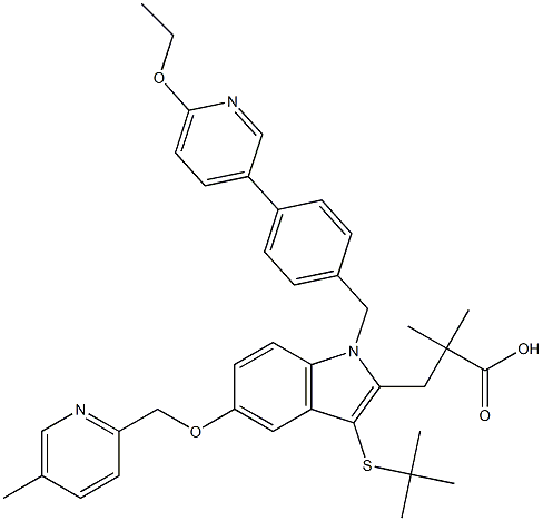 FIBOFLAPON 结构式