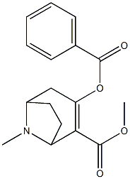 2,3-dehydrococaine 结构式