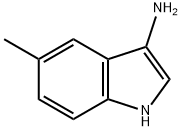 1H-Indol-3-amine,5-methyl-(9CI) 结构式