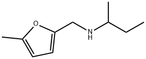 butan-2-yl[(5-methylfuran-2-yl)methyl]amine 结构式