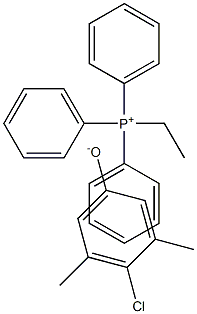 ethyltriphenylphosphonium, salt with 4-chloro-3,5-xylenol (1:1) 结构式