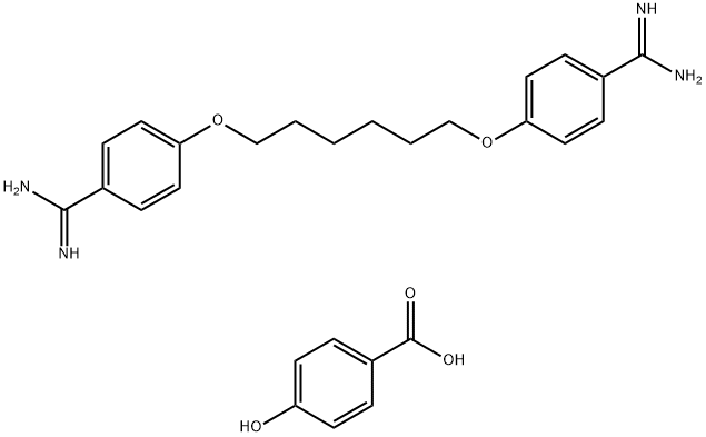 己脒定 PARABEN 盐 结构式