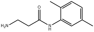 N~1~-(2,5-dimethylphenyl)-beta-alaninamide(SALTDATA: HCl) 结构式