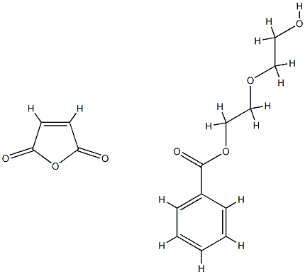 2,5-Furandione, polymer with 2,2-oxybisethanol, benzoate 结构式