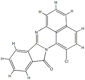 chloro-12H-phthaloperin-12-one 结构式