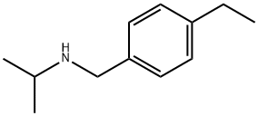 [(4-ethylphenyl)methyl](propan-2-yl)amine 结构式