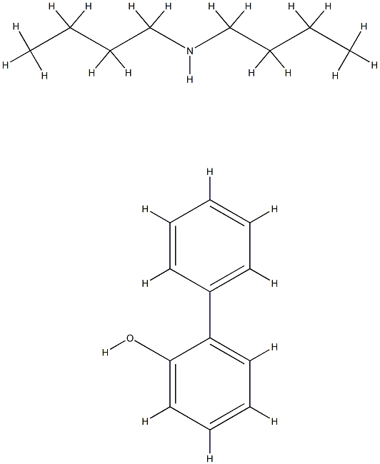 [1,1'-biphenyl]-2-ol, compound with dibutylamine (1:1) 结构式