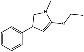 1H-Pyrrole,5-ethoxy-2,3-dihydro-1-methyl-3-phenyl-(9CI) 结构式