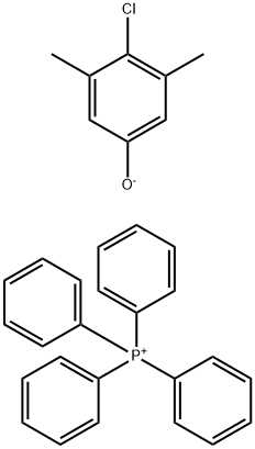 tetraphenylphosphonium, salt with 4-chloro-3,5-xylenol 结构式