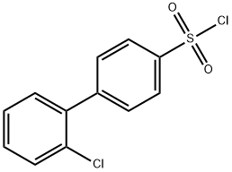 2-chloro-[1,1-biphenyl]-4-sulfonyl chloride(WX150130) 结构式