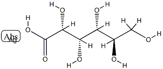 (D-gluconato-O1,O2)silver 结构式