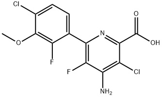 florpyrauxifen 结构式