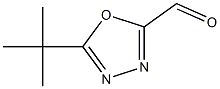 5-tert-butyl-1,3,4-oxadiazole-2-carbaldehyde 结构式