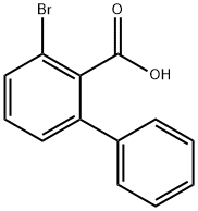 3-溴-2-甲酸联苯 结构式