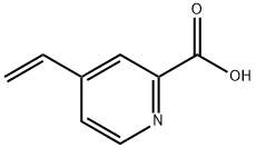 2-Pyridinecarboxylicacid,4-ethenyl-(9CI) 结构式