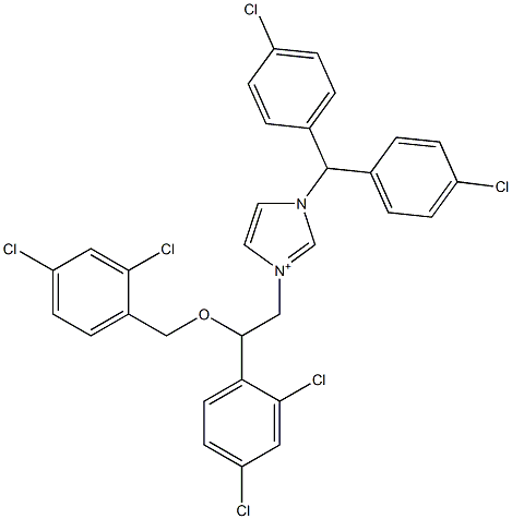 化合物 CALMIDAZOLIUM (CATION) 结构式