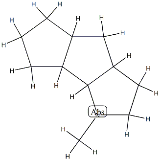 1H-Pentaleno[1,2-b]pyrrole,decahydro-1-methyl-(9CI) 结构式