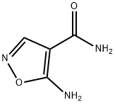 5-氨基异噁唑-4-甲酰胺 结构式