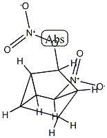 Tricyclo[2.2.1.02,6]heptan-3-ol, 5-nitro-, nitrate (ester), stereoisomer (9CI) 结构式