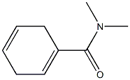 1,4-Cyclohexadiene-1-carboxamide,N,N-dimethyl-(9CI) 结构式