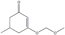 2-Cyclohexen-1-one,3-(methoxymethoxy)-5-methyl-(9CI) 结构式