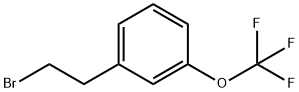 1-(2-bromoethyl)-3-(trifluoromethoxy)benzene 结构式