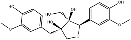 左旋马尾松树脂醇 结构式